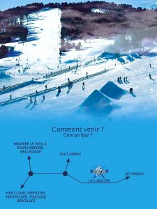 La Quillane, plan d'accès