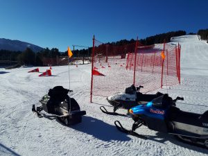 Circuit motoneiges enfants La Quillane
