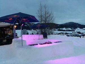 Le Petit Chalet, bar de glace