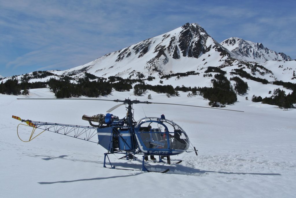 Hélico des neiges, La Quillane