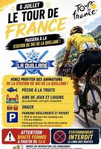 Le tour de France passe à La Quillane